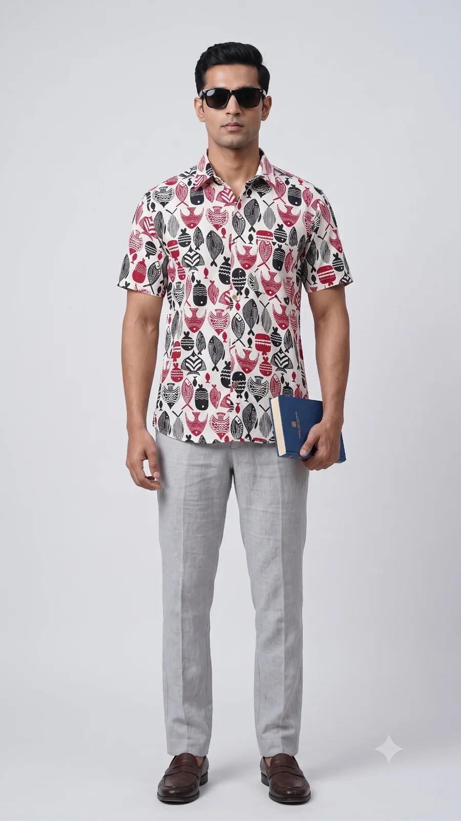 Hand Block Printed Shirt K-02