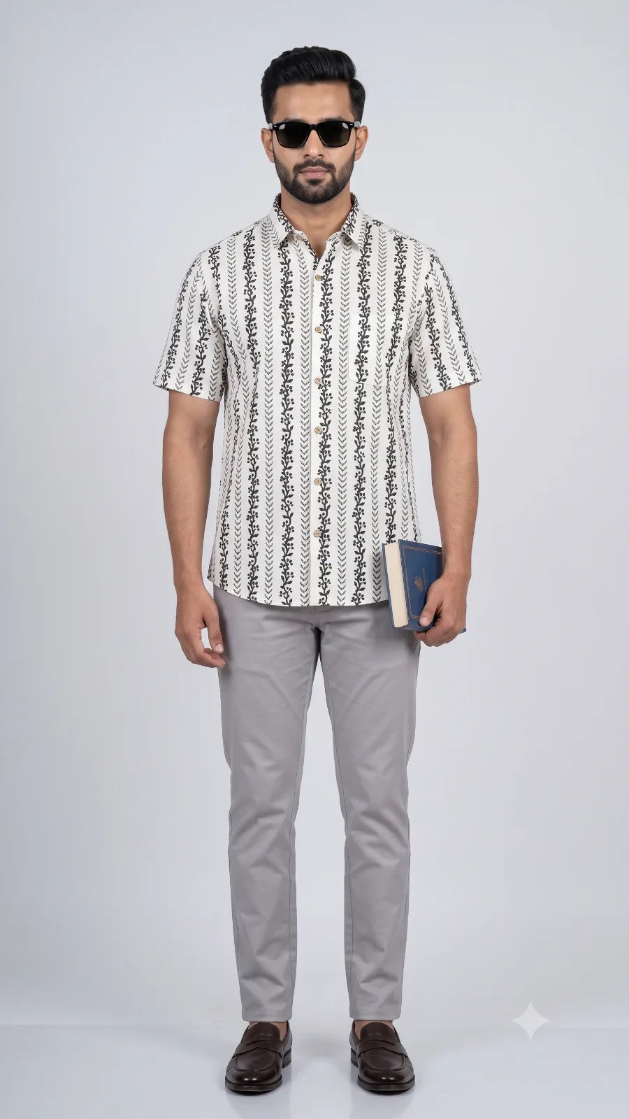 Hand Block Printed Shirt K-06